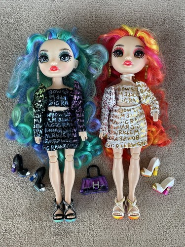 Rainbow high dolls - twins, holly
