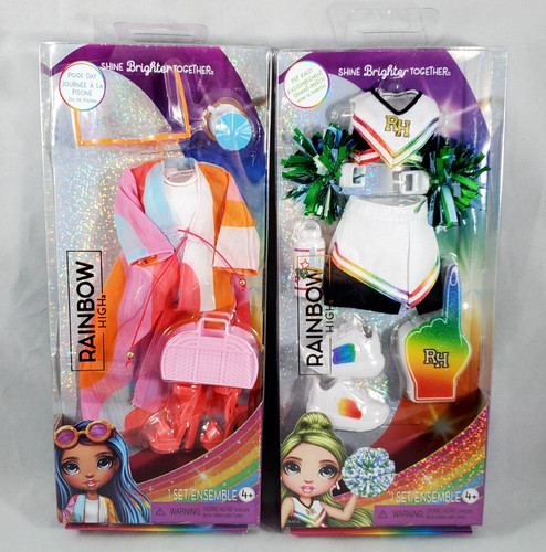 Rainbow high set - high, of